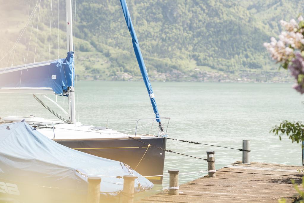 Boutique Hotel Riviera Spiez Zewnętrze zdjęcie